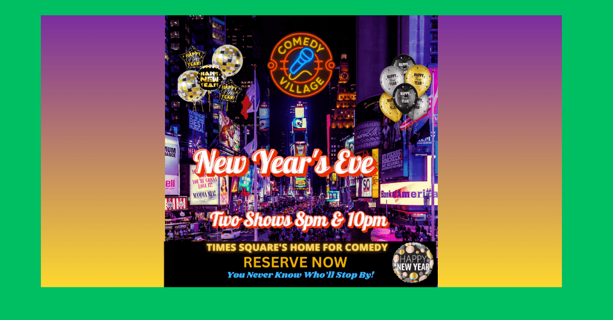 Comedy Village Offers a Warm, Comfortable Alternative to Times Square NYE Crowds