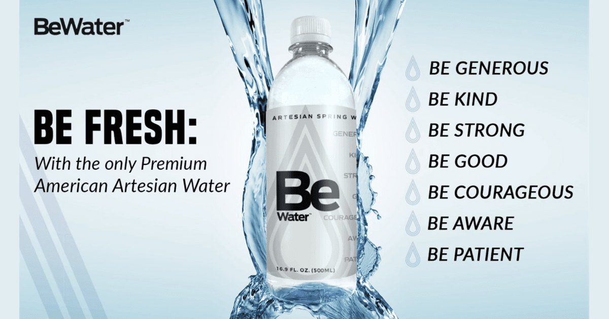 Be Water™ Artesian Spring Water to Launch on OneLavi.com, Expanding Consumer Access