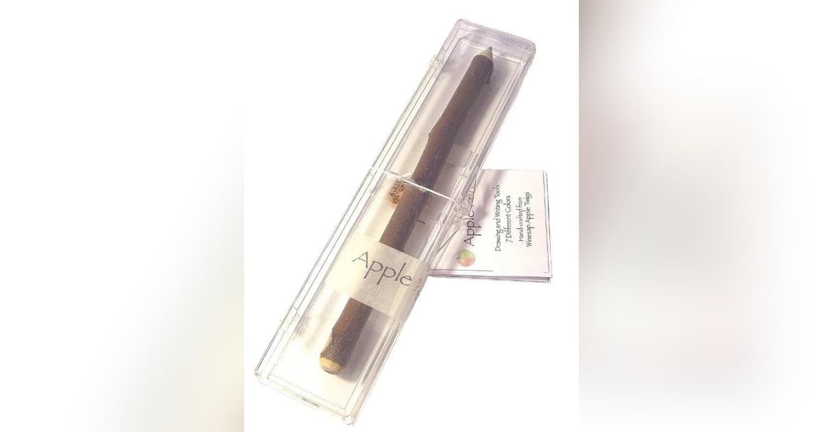 Handmade Apple Wood Pencils Turn Orchard Prunings into Zero-Waste Art Tools