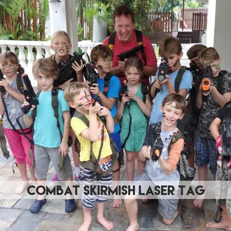 Combat Skirmish Brings Mobile Laser Tag Birthday Parties to Singapore Kids