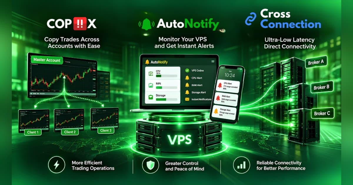 TradingFXVPS Expands Into Full-Service Trading Infrastructure With NVMe, DDR5, and Global Cross-Connects