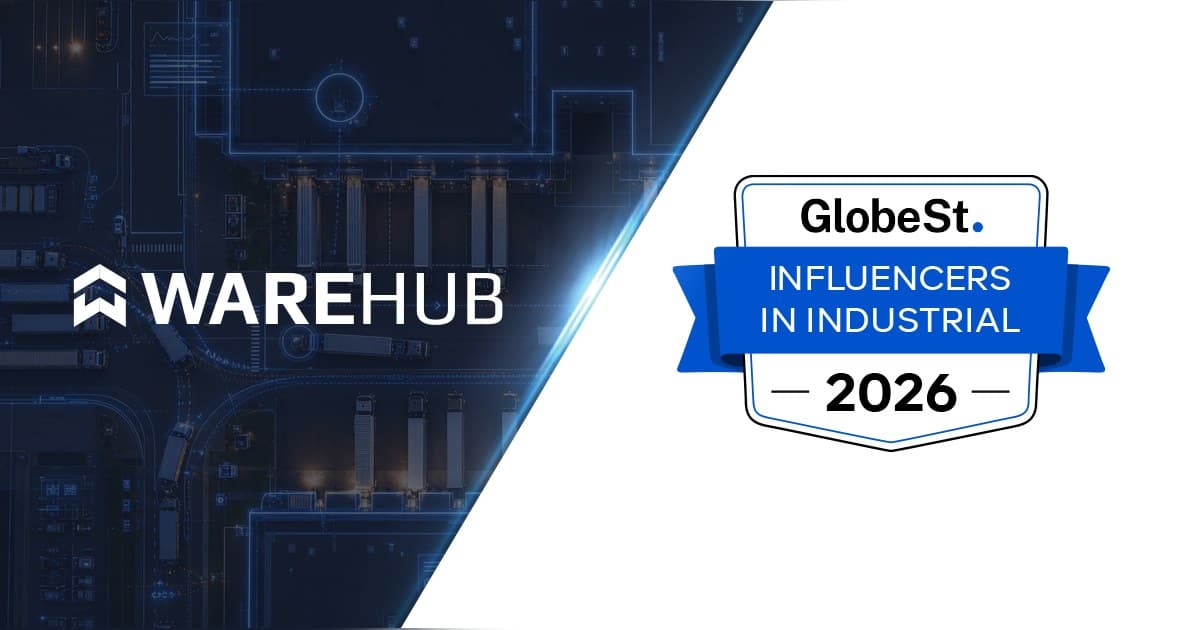 Warehub Named 2026 Influencer in Industrial Real Estate: A Sign of Accelerating Digital Transformation