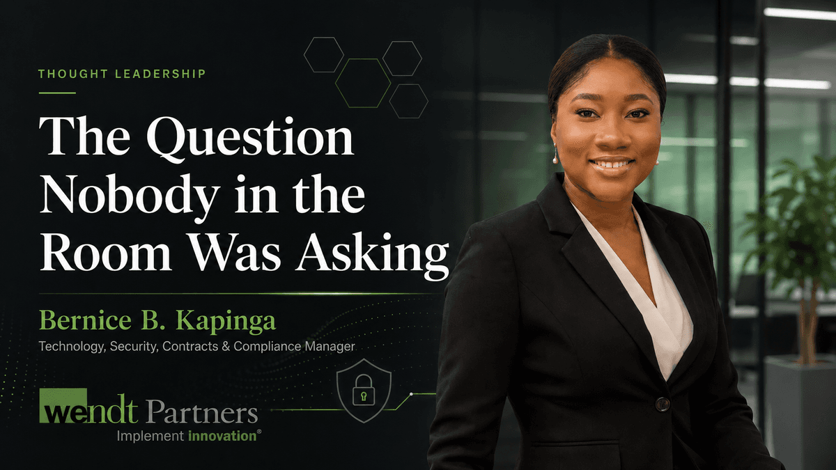 Wendt Partners' Bernice Kapinga to Speak at Women in Law Workshop Following Security and Career Milestones