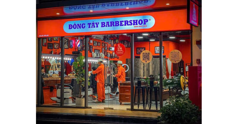 Vietnamese Men's Grooming Chain East West Barbershop Enters U.S. Market with Experiential Model