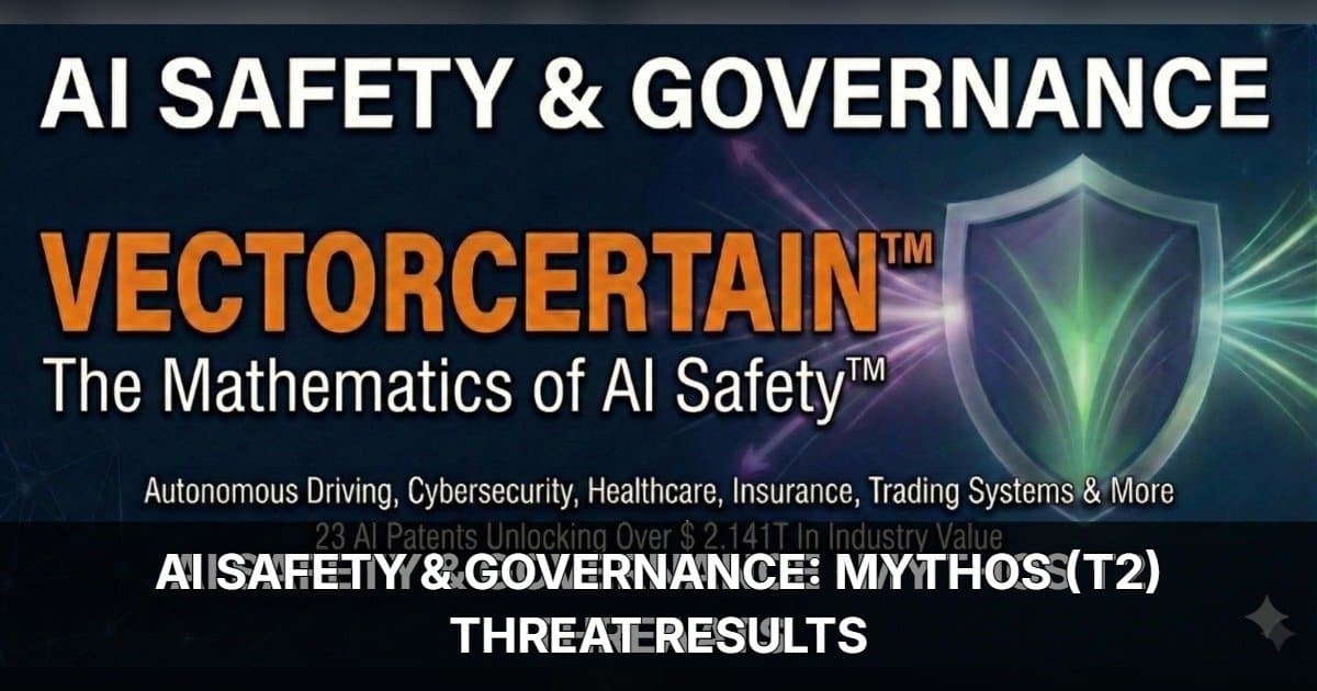 VectorCertain Validates 100% Detection and Prevention of Unsanctioned AI Agent Scope Expansion