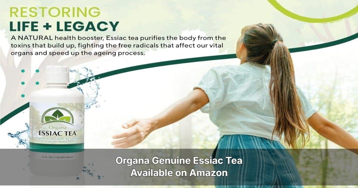 ORGANA Essiac Tea Gains Strong Amazon Reviews for Authentic Herbal Formula