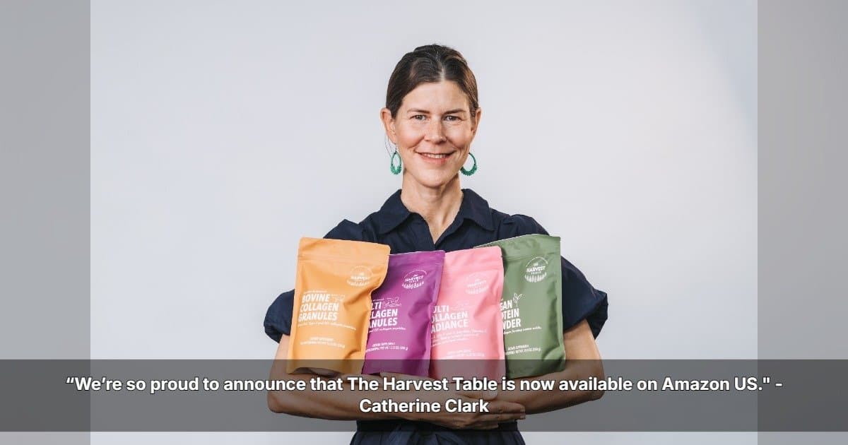 The Harvest Table Launches Full Product Line on Amazon, Marking U.S. Expansion
