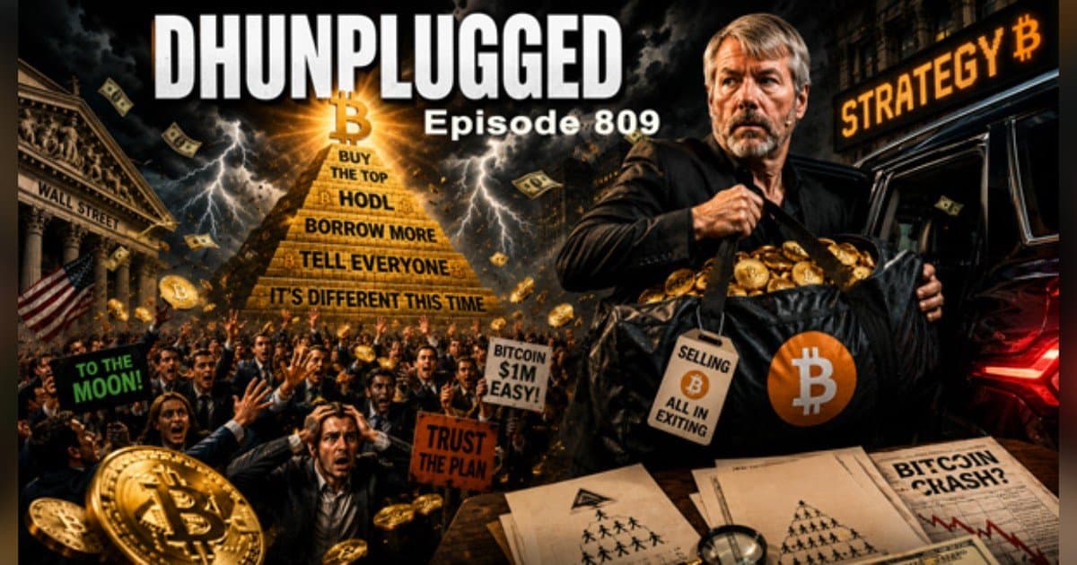 Michael Saylor's Strategy Sells Bitcoin Amid $8.32B Paper Loss, Sparking Skepticism from Podcast Hosts