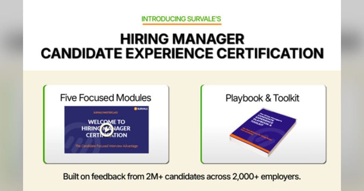 Survale Unveils Data-Driven Hiring Manager Certification for Enhanced Candidate Experience