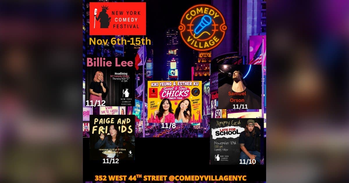 2026 New York Comedy Festival: Comedy Village Showcases Top Talent