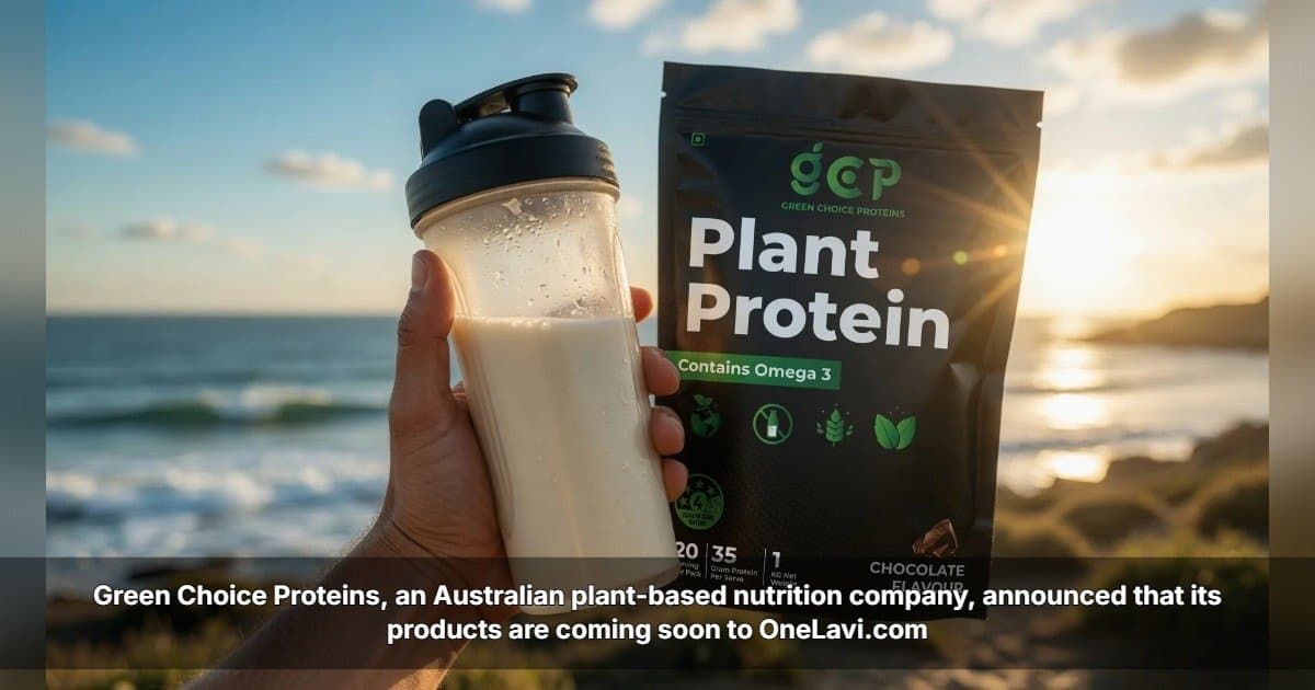 Green Choice Proteins Sets First U.S. Consumer Launch on OneLavi, With Amazon to Follow
